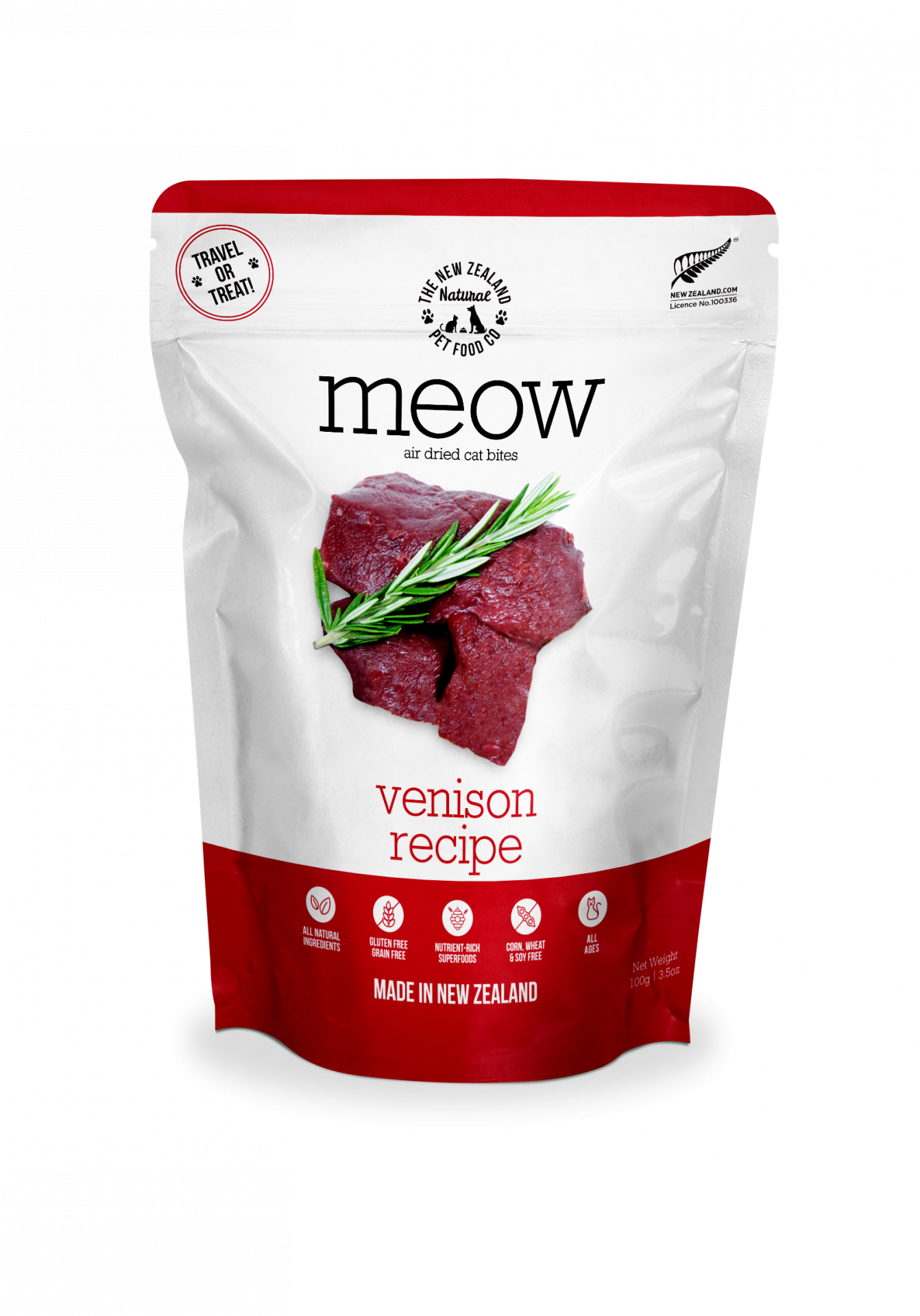 NZ-258_Meow AD 100g Venison Front