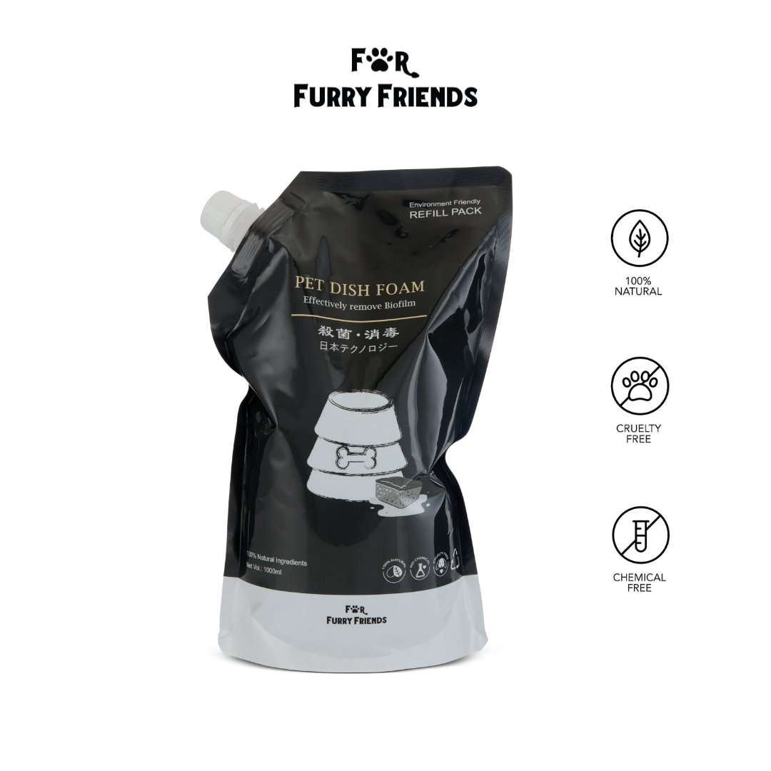 Pet Dish Foam Refill Pack
